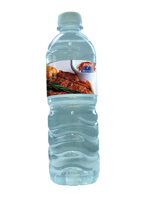 Botella publicitaria